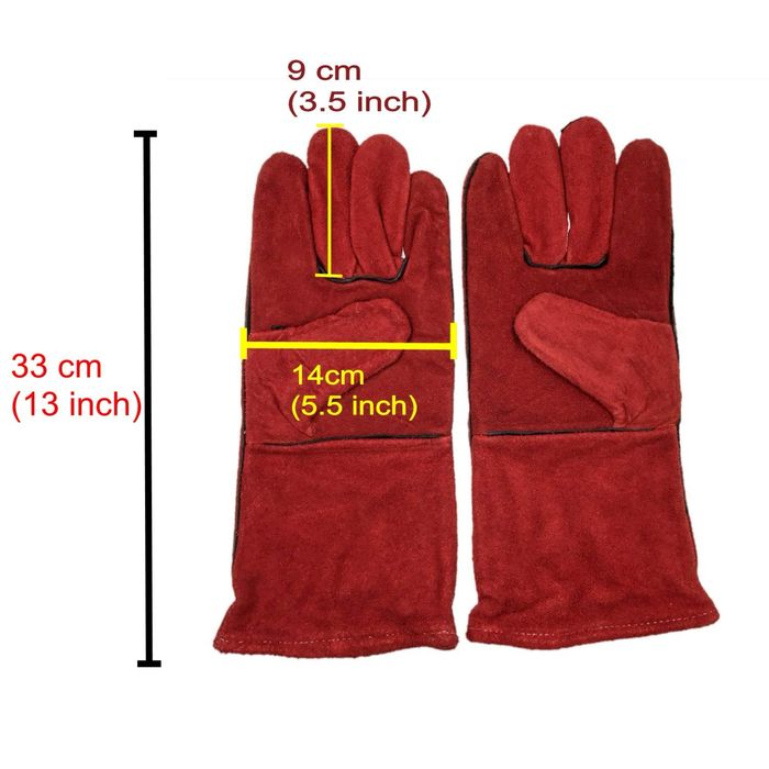 JZK Wytrzymałe duże skórzane żaroodporne żaroodporne