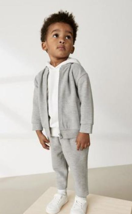 Костюм тринитка без утеплення Next на 2-3 р 98см  бомбер, штани, зіпка