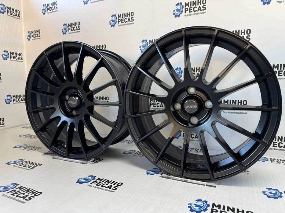 Jantes look SSW S254 em 17 (4x100) Preto Matte