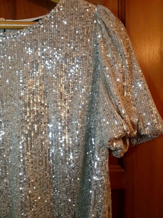 Блуза / майка в паєтки