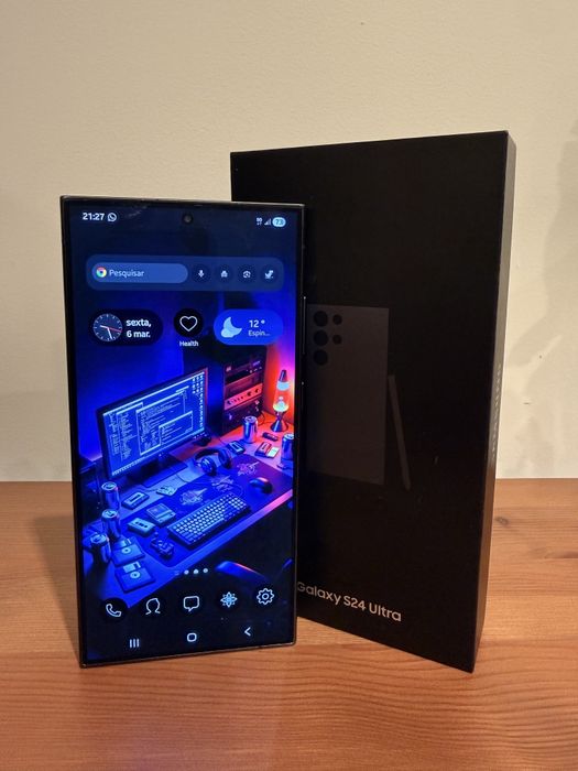 Galaxy S24 ultra de 512gb como novo