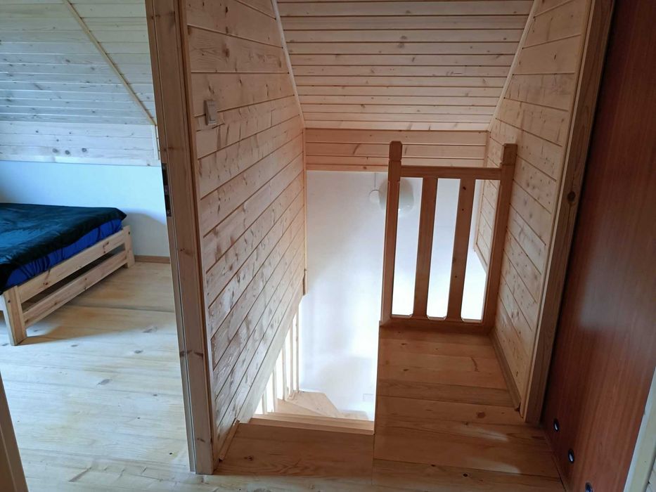 Domek letniskowy z kominkiem "Zielony Bukowiec" Noclegi Bieszczady