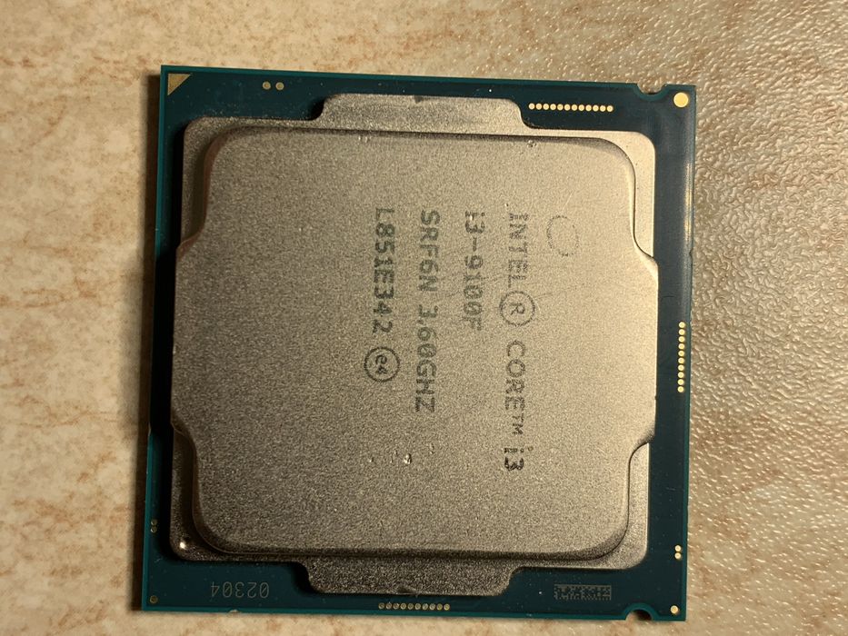 Продам процессори CPU I3 7100/8100/9100f, I5 7400/6400