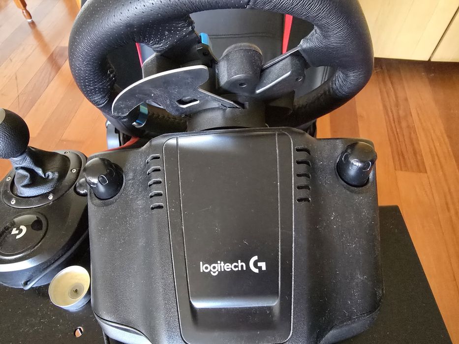 Simulador de Corrida Completo – Logitech G29 + Caixa de Velocidades +
