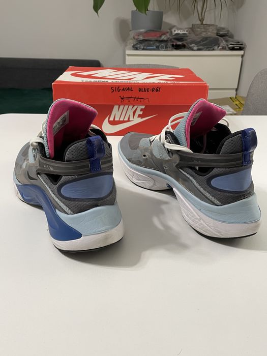 Buty Nike Signal D/ms/x r. 44,5 niebieskie używane odbiór Koszalin Air