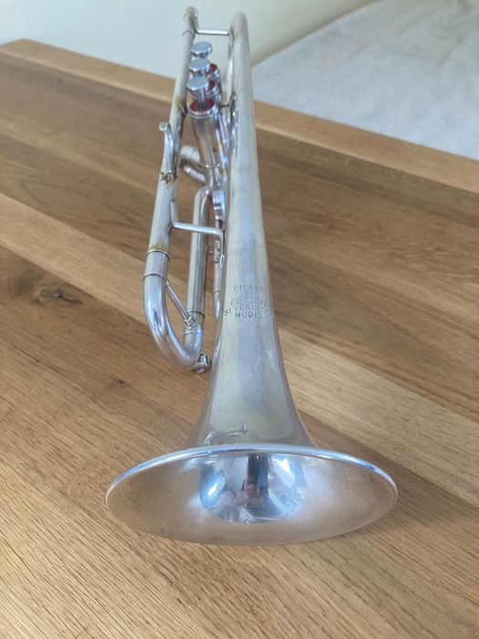 Trabka b getzen eterna severinsen posrebrzana medium large bore