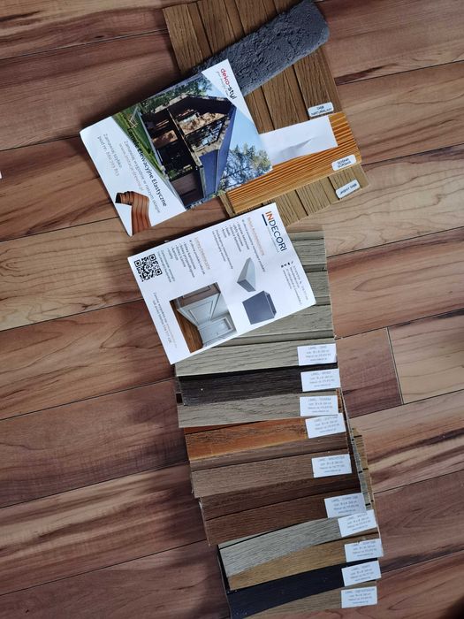 próbki paneli elewacyjnych