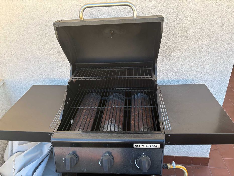 Churrasco Gaz com protetor