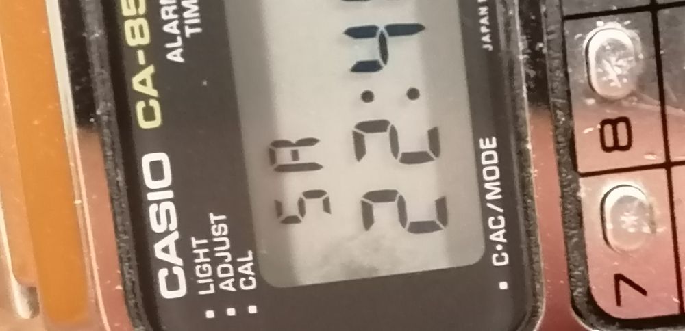 Casio ca-851 calculator vintage modelo mia raro