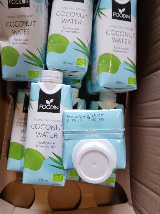 11x woda kokosowa karton
