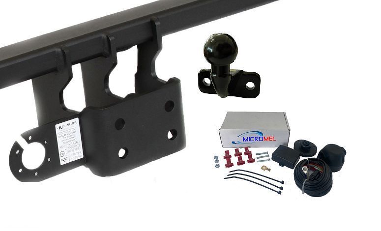 Haki holownicze + WIAZKA 7PIN + MODUŁ do Ford Transit Custom od 2012