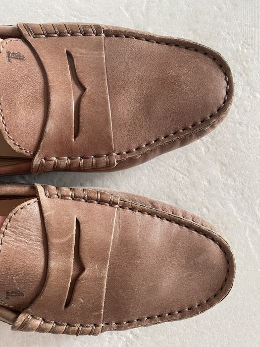 Tod’s mokasyny 40,5 damskie brązowe