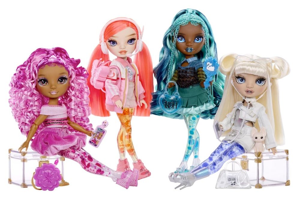 Оригінал Rainbow high рейнбоу misty місті dawn доун leileni лейлані whitney вітні блиск сяйво sparkle shine лол lol ноги прозорі лейлани