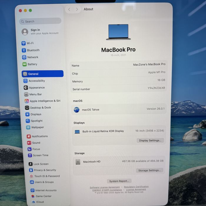 Гарантія | M1 Pro•16Gb•512Gb Macbook Pro 16 2021(2022) •Макбук М1 Pro