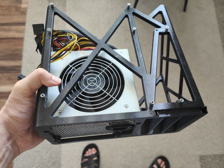 Obudowa otwarta microatx matx zasilacz 350W