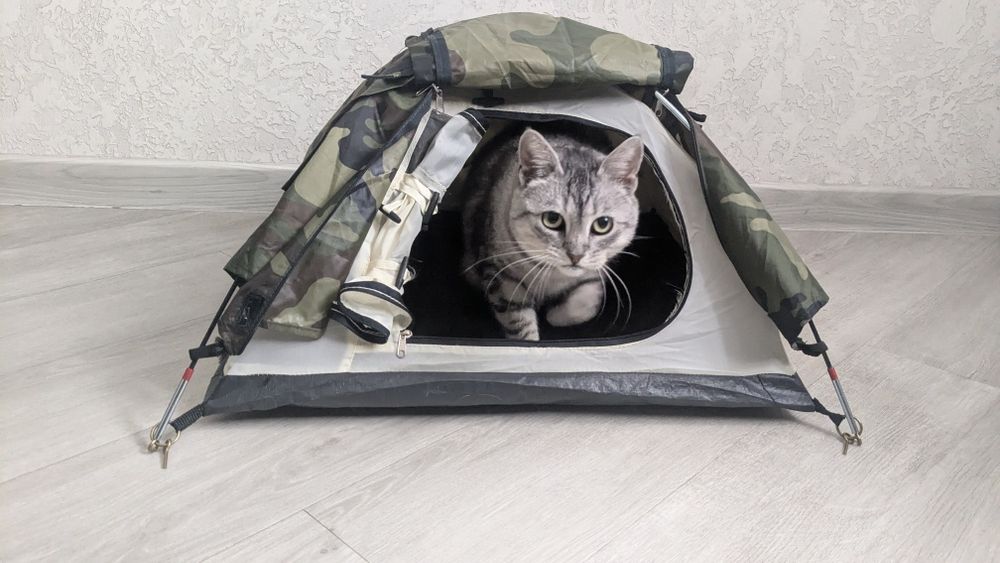 Игрушка. Макет палатки.