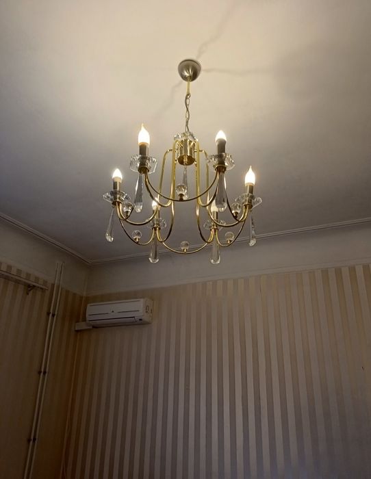 Продам вишукану люстру з кришталя (Турція)