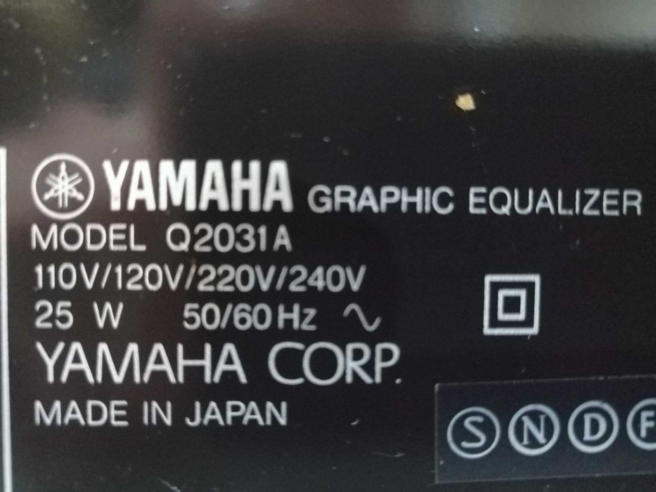 Korektor 31-Pasmowy Yamaha Q2031A