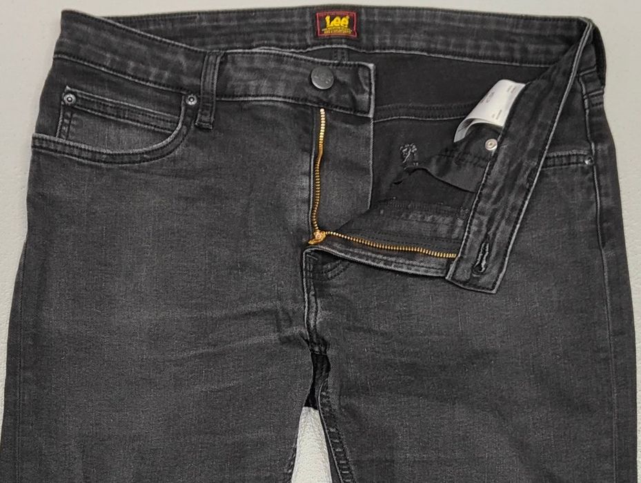 Wr) LEE Malone oryginalne spodnie jeansowe Roz.32/34