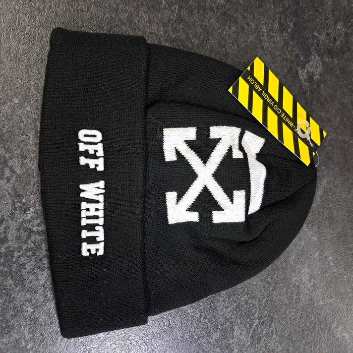 Czapka zimowa Off White unisex