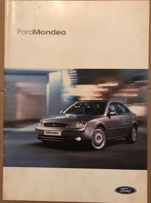 Livro / Catálogo de Acessórios - Ford Mondeo 2001