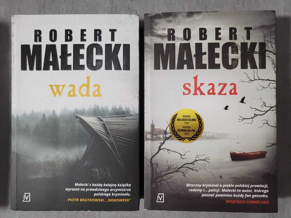 Robert Małecki, Wada, Skaza, Książki jak nowe