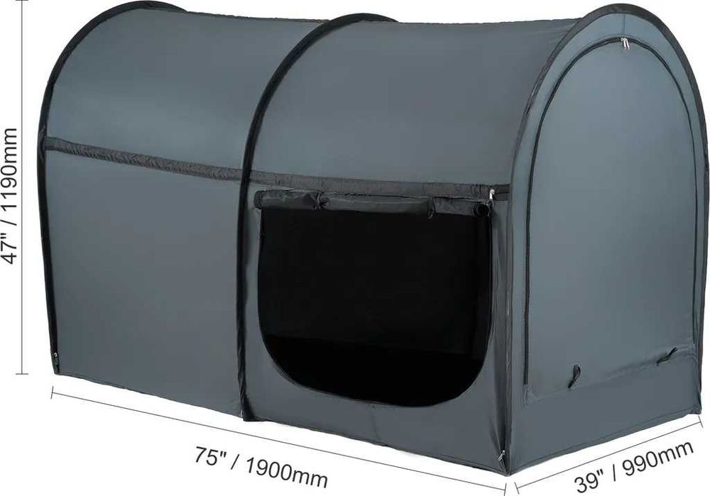 Moskitiery
Namiot na łóżko VEVOR, tkanina pongee,oddychającamoskitiera