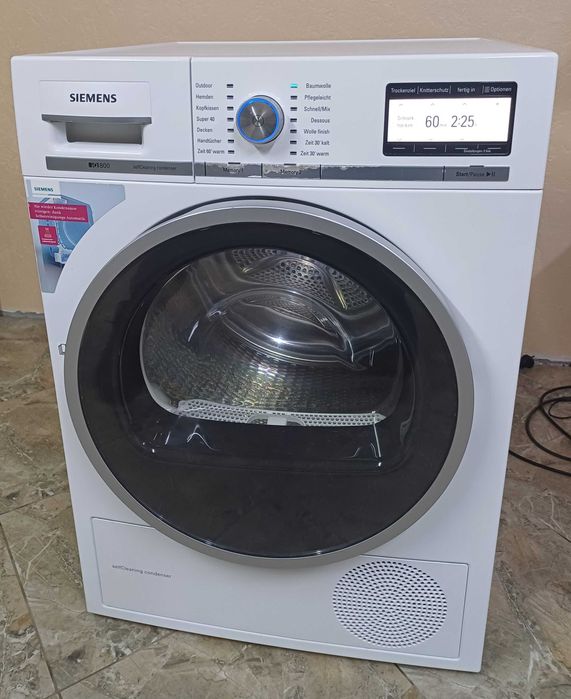 Сушка сушильна машина iQ800 selfCleaning Siemens WT46Y701/04 8кг б/в