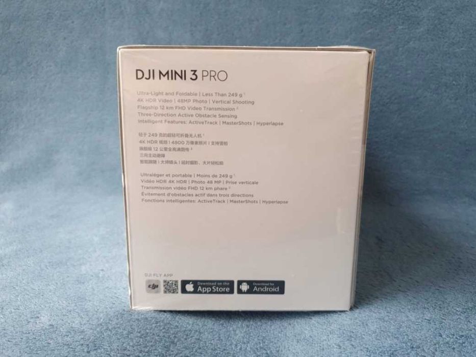 Nowy Dron DJI Mini 3 Pro 4K HDR Kontroler RC z Ekranem