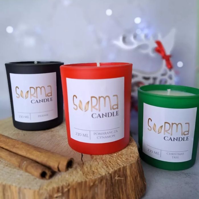 Świeca sojowa w szkle 230 ml