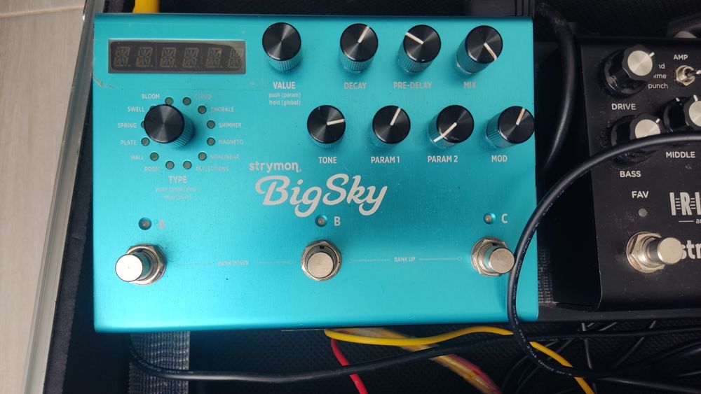 Strymon pedais + hardcase