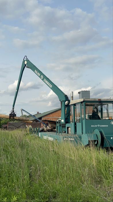 TARTAK wóz Baljer Zembrod dźwig HDS do drewna sortownik kłoda maszyny