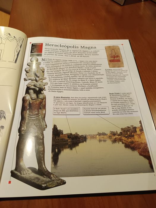Livros sobre o Egipto