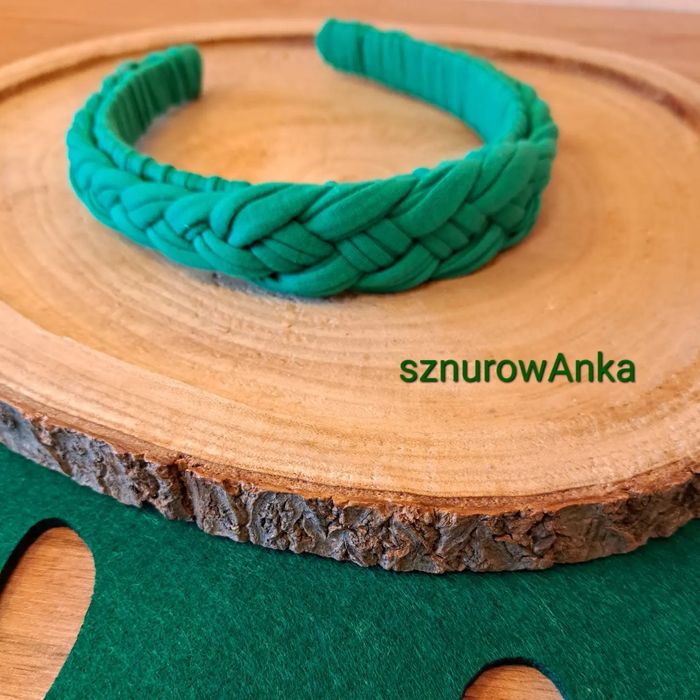 Opaska na włosy handmade