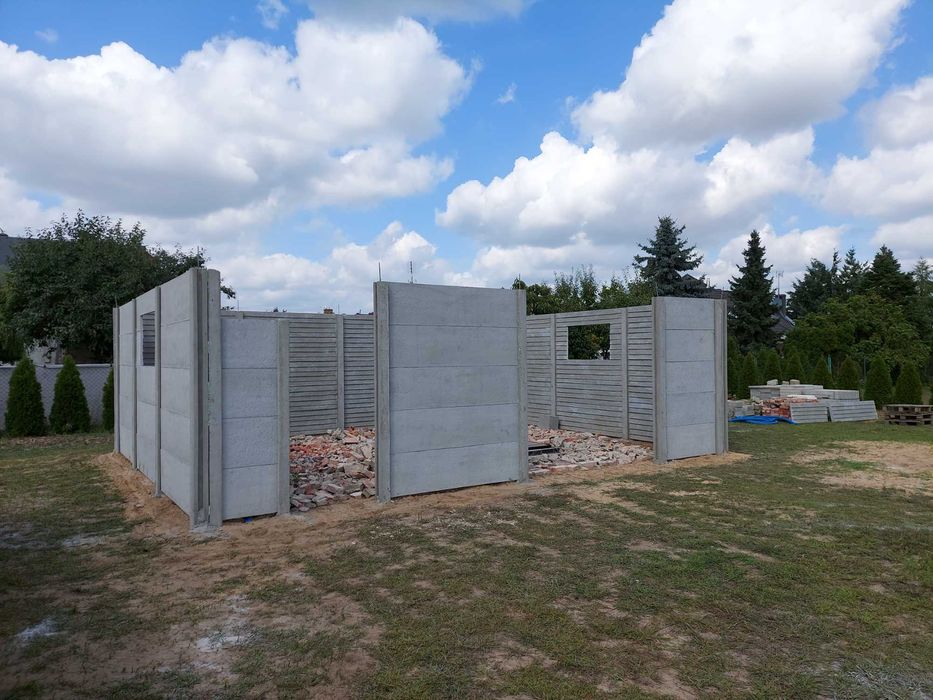 Ogrodzenie betonowe Ciszewski Dachowa
