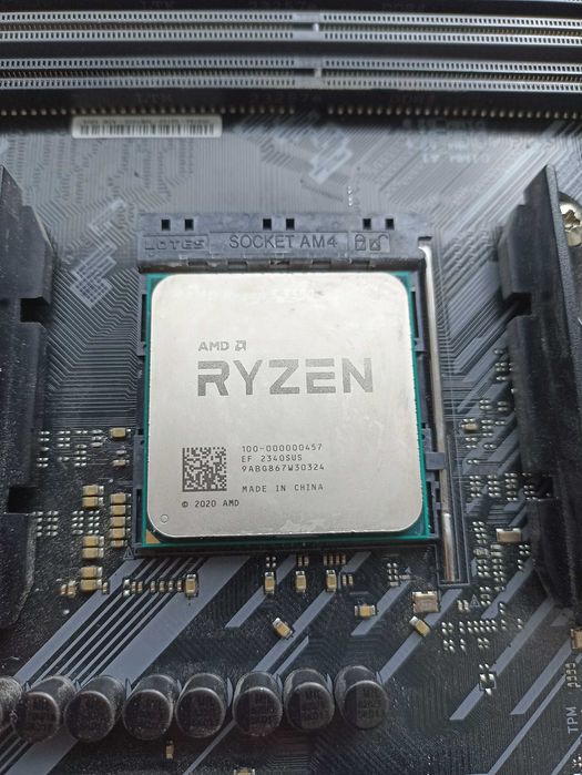 AMD Ryzen 5500 Box+ Asus TUF Gaming B450-Plus II (Гарантія)