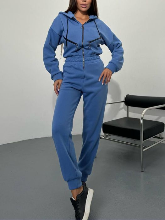 Женский теплый спортивный комбинезон/Жіночий теплий спорт комбінезон