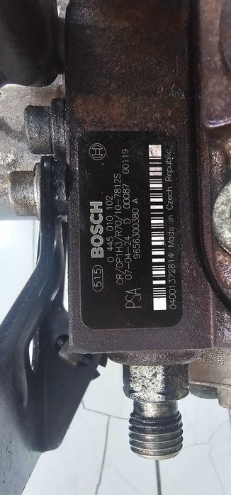 PSA Cabeça, Bloco Motor, Turbo, Régua Injeção, Injetores EGR Bomba Diesel ETC 1.6 HDI