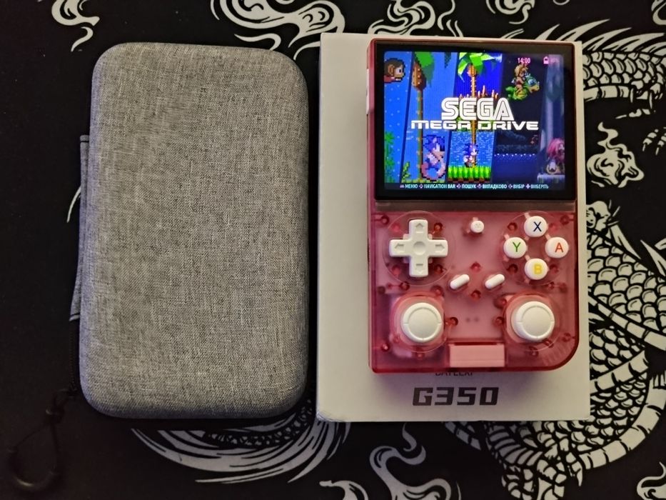 Портативна ретро консоль Batlexp G350 64Gb (Anbernic) + чохол