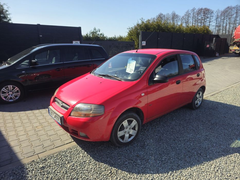 Chevrolet Aveo 2006r 1-Właściciel od Nowości 1.2 Benzyna. KSIAZKA SERW