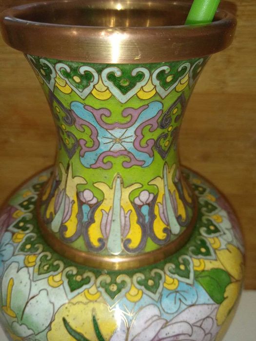 Китайских ваз  клуазонне