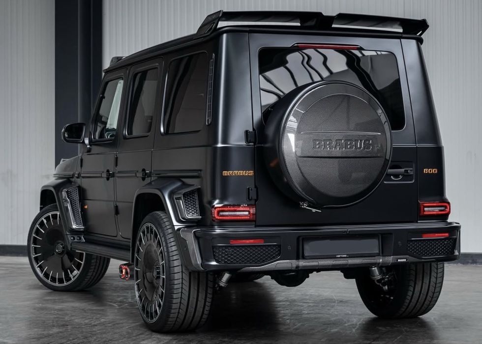Карбон BRABUS обвес комплекта Mercedes W465 Капот Губа Козырек Плита Спойлер Люстра Арки