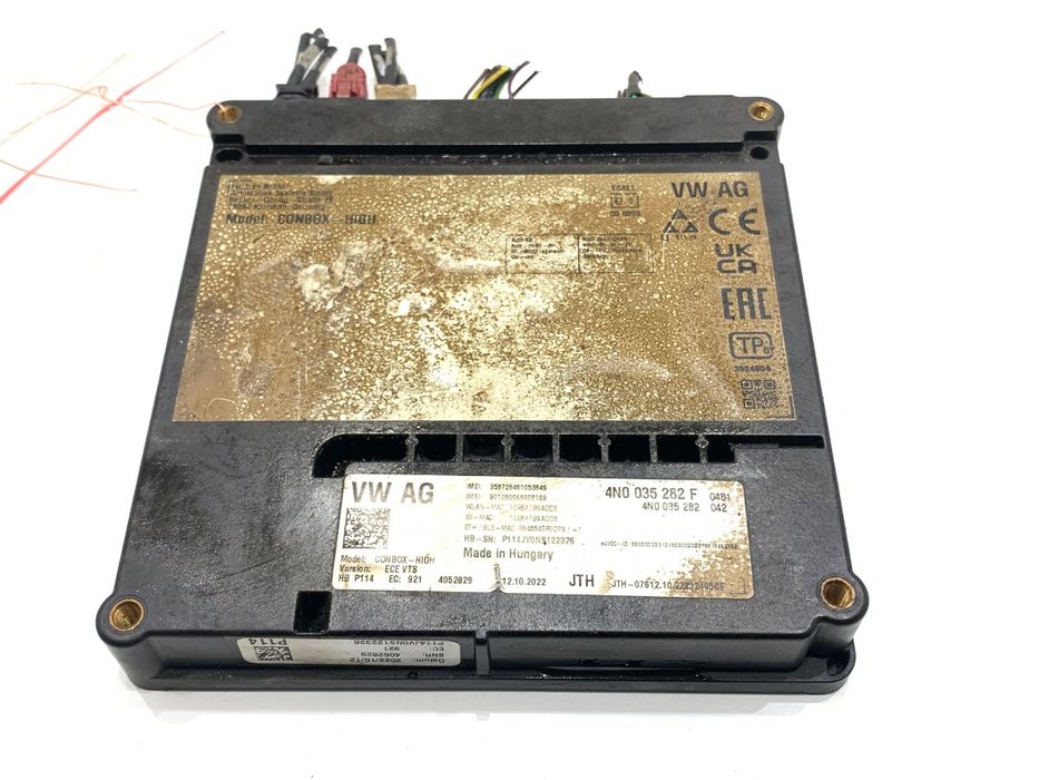 MODUŁ  STEROWNIK WZYWANIA POMOCY SOS CON-BOX AUDI A6 C8 4N0035282F