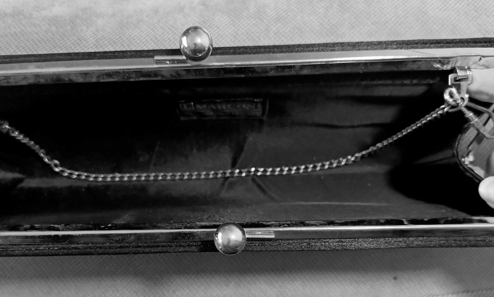 Torebka wieczorowa atłasowa