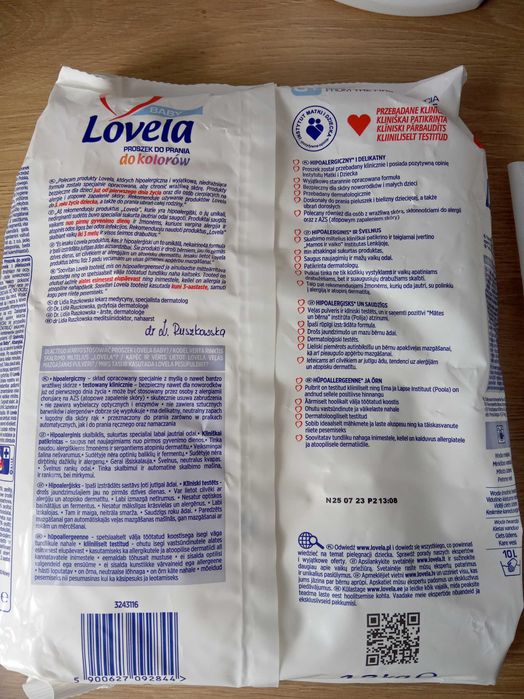 Zestaw do prania Lovela