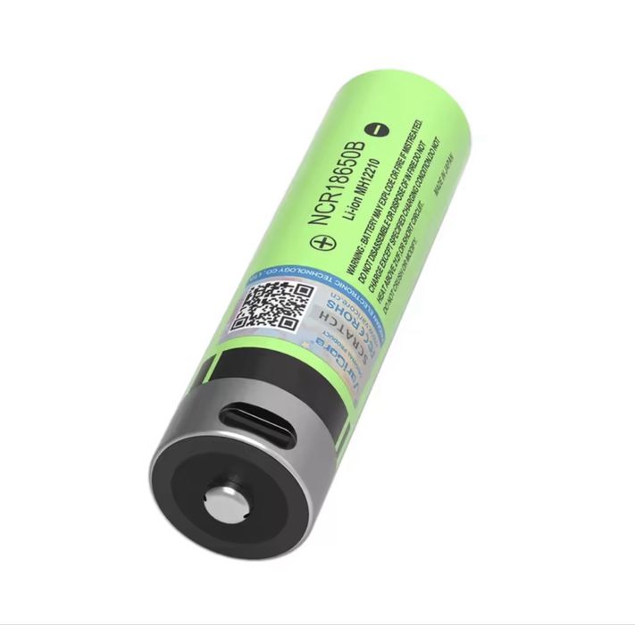 Акумулятор літієвий 18650B LiitoKala USB-34B 3400mAh 3.7V Li-Ion