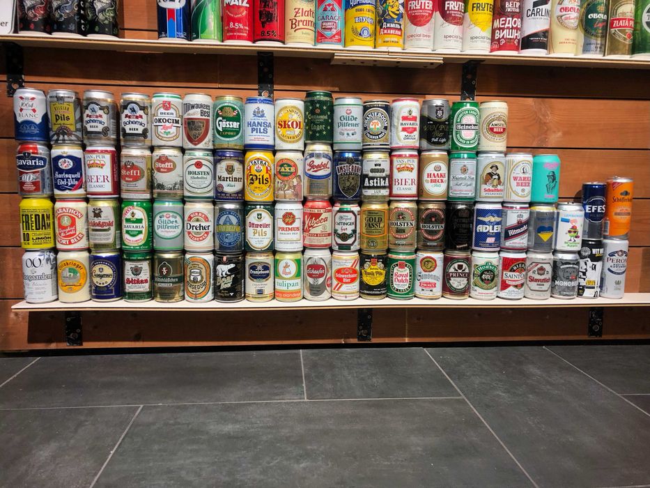 Банка  з пива, пивна банка металева