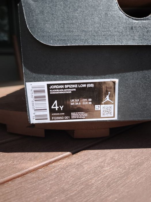 Nike Jordan Spizike Low (GS) – "Black Cat / Anthracite" roz.36