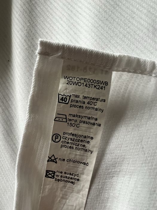 Biala elegancka koszula męska Wólczanka 41/176