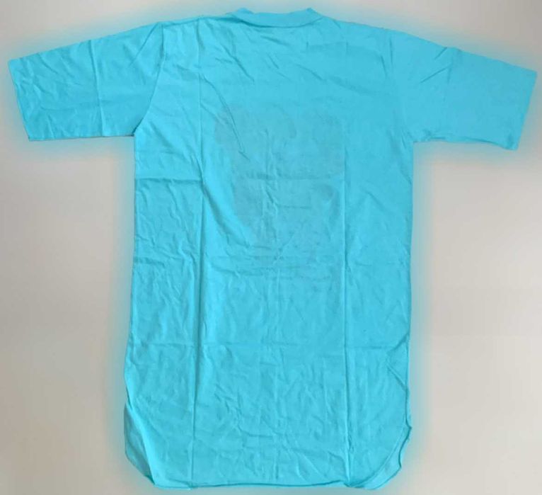 Túnica de Praia, Azul Estampada, Nova